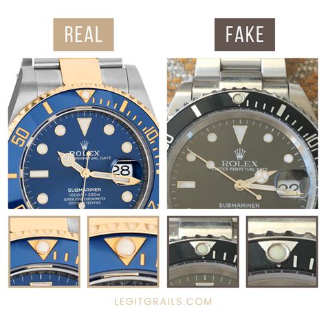 how to tell if rolex submariner is fake